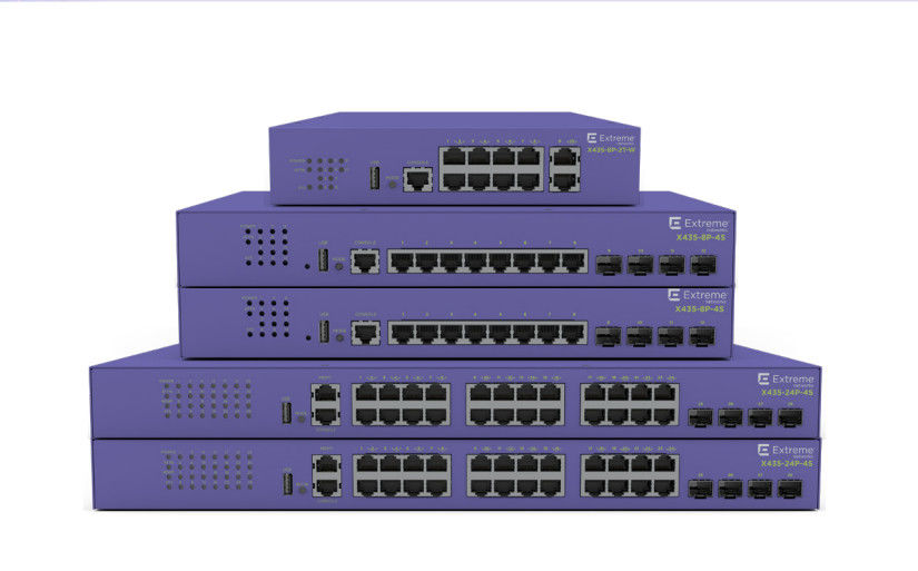 Switch AVB Extreme Networks X435 24P X435 4S 68Gbps 50.6Mpps nuovo e originale