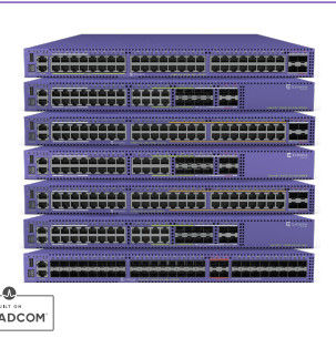 Il commutatore estremo X460 PoE+ di RJ45 48x consola i porti della base 48 del porto 10GE4