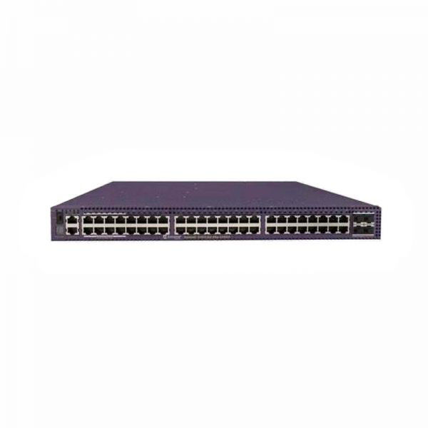 Il commutatore estremo X460 PoE+ di RJ45 48x consola i porti della base 48 del porto 10GE4