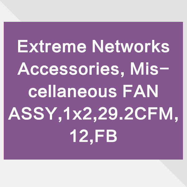 licenza switch di X690 OEM Network Switch Fan 17115 Extreme X690 Alimentazione aria anteriore e posteriore