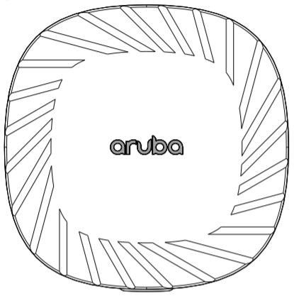 Si raddoppia la radio una città universitaria il AP 515 Aruba Wifi di 510 serie 6 antenne interne 802.11ax ha unificato il AP