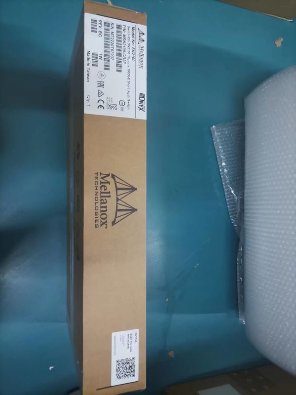 2 brevi porti QSFP28 del commutatore MSN2100-CB2F 100GbE 1U 16 di Mellanox SN2000 di profondità del centro 2 gruppi di alimentazione X86 di CA