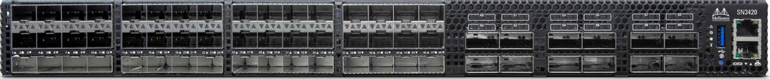 Commutatore MSN3420-CB2F di Ethernet dell'OEM 25GbE/100GbE Mellanox Open Source del commutatore di rete di Mellanox