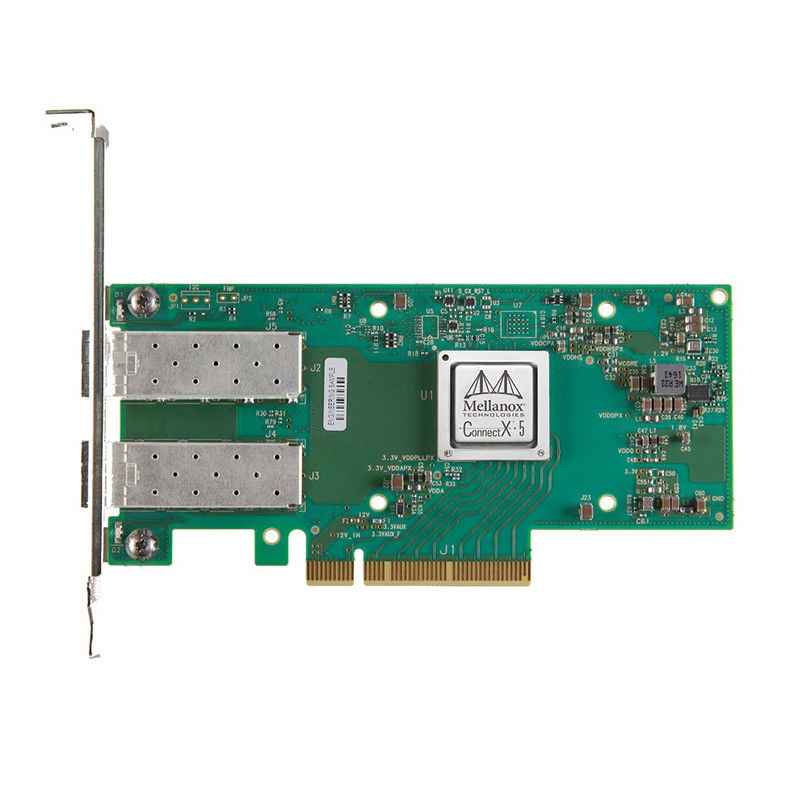 En metallica su ordinazione della carta MCX512A-ACAT ConnectX-5 di SFP Pcie della carta di Ethernet di Mellanox 10gb