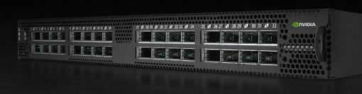 Commutatore MSN3700-VS2FC 200GbE 1U di Linux del cumulo del commutatore di rete aperta di 2 gruppi di alimentazione Mellanox di CA
