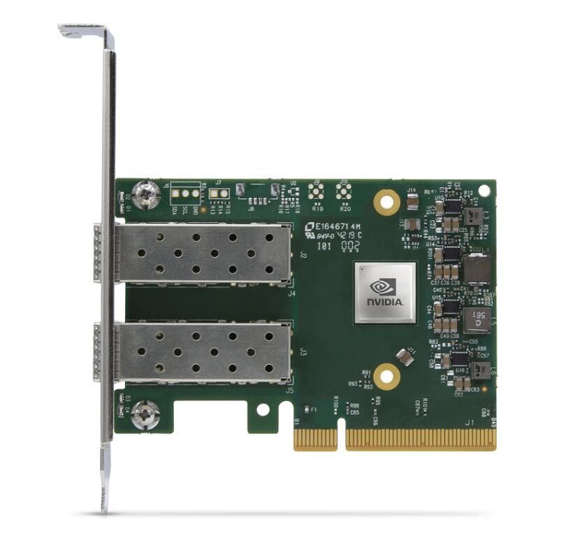 Doppia porta QSFP56 della scheda di rete MCX623105AN-VDAT 100GbE di Mellanox dell'interfaccia dell'en di ConnectX-6 DX