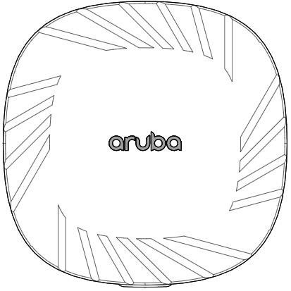 530 radio doppia unificata punti di accesso wireless di Aruba di serie AP-535 (RW) 4x4: 4 802.11ax