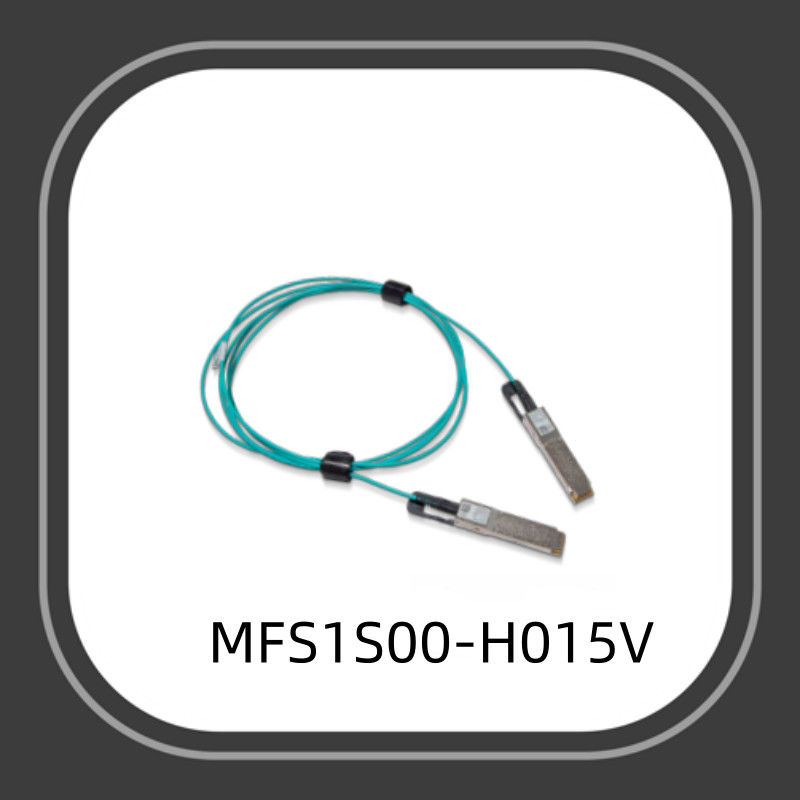 Cavo Mellanox AOC DAC 200G 15m QSFP56 Cavo in fibra Aoc MFS1S00-H015V Cavo ottico attivo