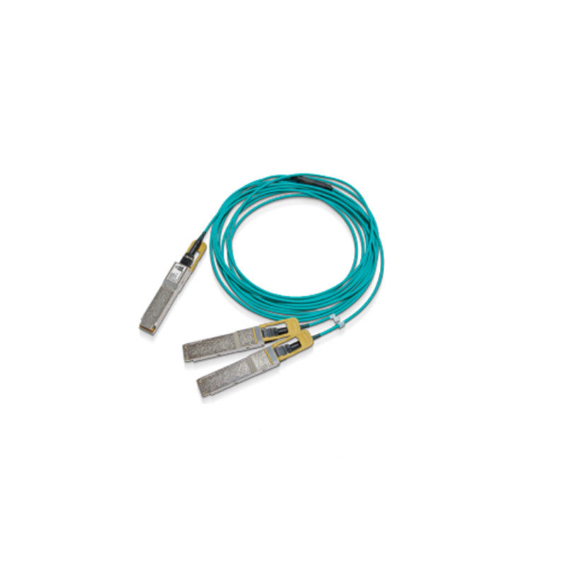 Ethernet bassa 200GbE del cavo del separatore del cavo MFS1S50-H005V di Mellanox AOC di latenza a 2x100GbE 5m