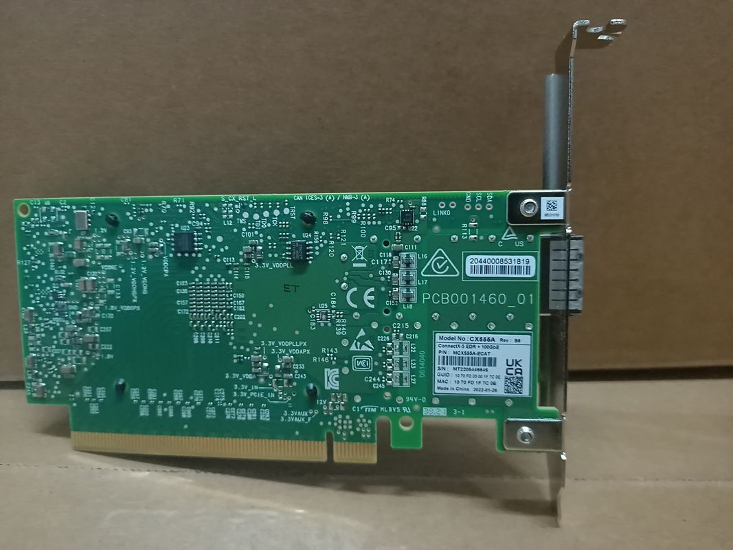 Doppia porta SFP28 PCIe3.0 X8 della scheda di rete 10GbE dell'en Mellanox di MCX4121A-XCAT ConnectX-4 Lx
