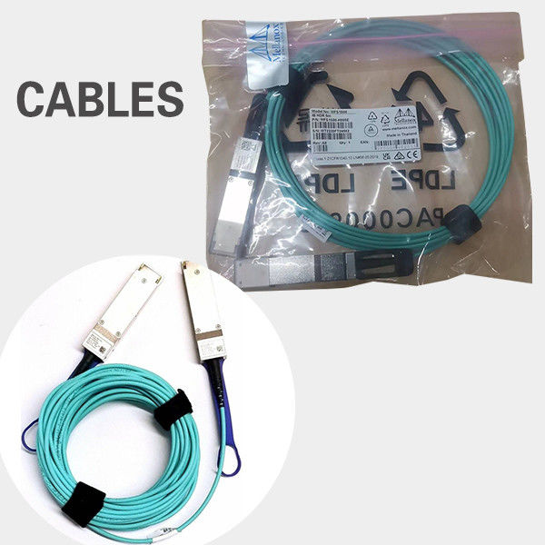 20 metri di cavo a fibre ottiche attivo 200Gb/S VPI IB HDR e 200GbE QSFP56 MFS1S00-H020V