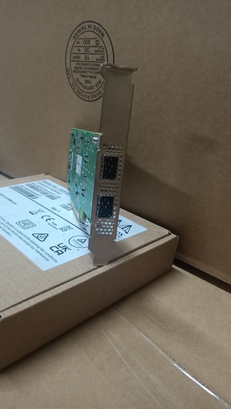 Carta PCIe dell'adattatore dell'en della doppia porta 10 25gbe Sfp28 di MCX512A-ACAT Mellanox Connectx 5 3,0 X8