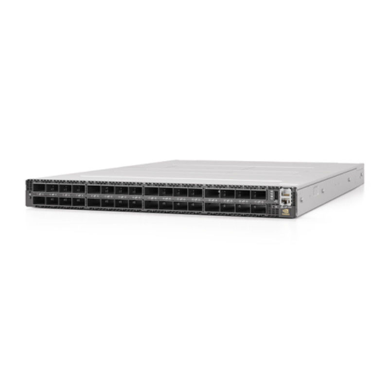 Infiniband MQM9700-NS2F Mellanox Network Switch 400G 16,8 Tbps per il server