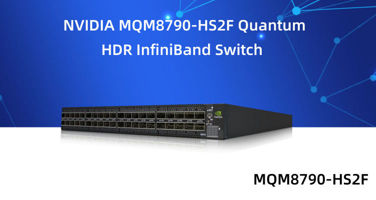 MQM8790-HS2F Mellanox Switch 40 Port 200G InfiniBand Data Center 40 X HDR QSFP56 Non gestito