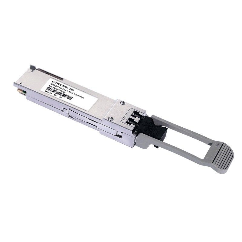 100G QSFP28 ZR4 LC Duplex Optical Transceiver 80km SFP28 LR4 103Gbps EML LAN-WDM Transceiver con diagnostica digitale