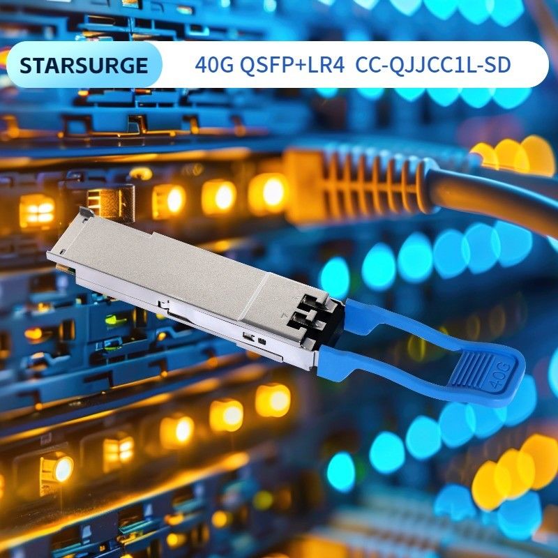 40Gb/s QSFP Multimode Optical Module BIDI 850/908nm Optical Transceiver Duplex LC IP Network Fino a 70m su OM3 100m su OM4