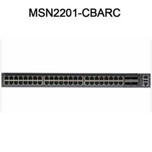 Rete con tecnologia Infiniband Nvidia MSN2201-Cbarc 1gbe/100gbe 1u Switch Cumulus RJ45 48 Qsfp28 4 DC PSU 2 C2p