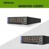 1u Nvidia Spectrum 100gbe Switch con Cumulus Linux 16 Qsfp28 Ports 2 AC Psus X86 2-Core Short Depth C2p Airflow Max Speed 1g