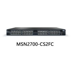Switch 1U compatto e potente da 100 GbE con Cumulus Linux MSN2700-CS2FC Nvidia Spectrum per applicazioni ad alta intensità di dati