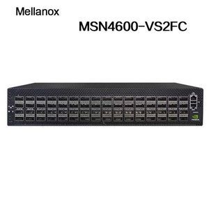 Switch Ethernet Open 2U con Cumulus Linux 64 porte QSFP56 CPU X86 Profondità Standard P2C Velocità di trasmissione 5000 Velocità 100GB