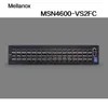 MSN4600-VS2FC Switch Ethernet Open 2u con Cumulus Linux, 64 porte Qsfp56, 2 alimentatori AC, CPU X86, profondità standard P2c