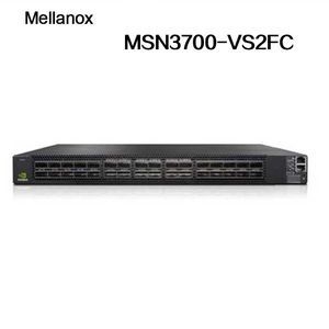 Switch Ethernet Mellanox MSN3700-Vs2FC con tecnologia Eth avanzata con Cumulus Linux, 32 porte QSFP56, 2 alimentatori AC