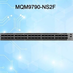 Supporto Vlan di velocità Mellanox Nvidia Qm9790 1u Ndr 400gbps Infiniband Switch Mqm9790-Ns2f per la rete senza soluzione di continuità