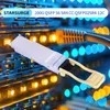Qsfp56 Sr4 200gbbase-Sr4 850nm 100m Dom MPO-12/Upc Mmf Qsfp56-200g-Sr4 200g Sr4 Modulo trasmettitore ottico