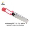 Prezzo negoziabile Stock Alta velocità 100g Qsfp28 Er4 Modulo trasmettitore 40km per una rete affidabile