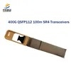 Ricetrasmettitori Qsfp112 Sr4 400g ad alta velocità per 100m di distanza, grandi quantità di merce disponibile