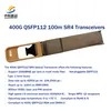 Ricetrasmettitori Qsfp112 Sr4 400g ad alta velocità per 100m di distanza, grandi quantità di merce disponibile