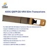 Ricetrasmettitori Qsfp-Dd Vr4 400g ad alta velocità per connettività a 50 m Grandi quantità di merce spot