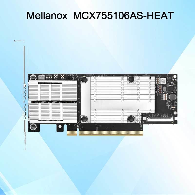 MCX755106as-Calore (900-9X7AH-0078-DTZ) Adattatore Ethernet Nvidia Connectx-7 200g con porte doppie