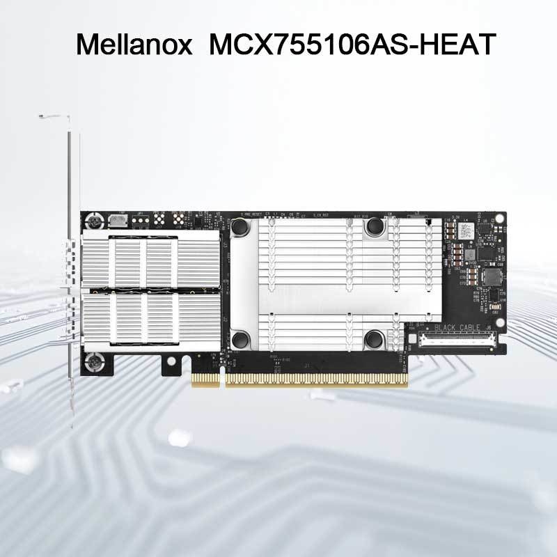 MCX755106as-Calore (900-9X7AH-0078-DTZ) Adattatore Ethernet Nvidia Connectx-7 200g con porte doppie