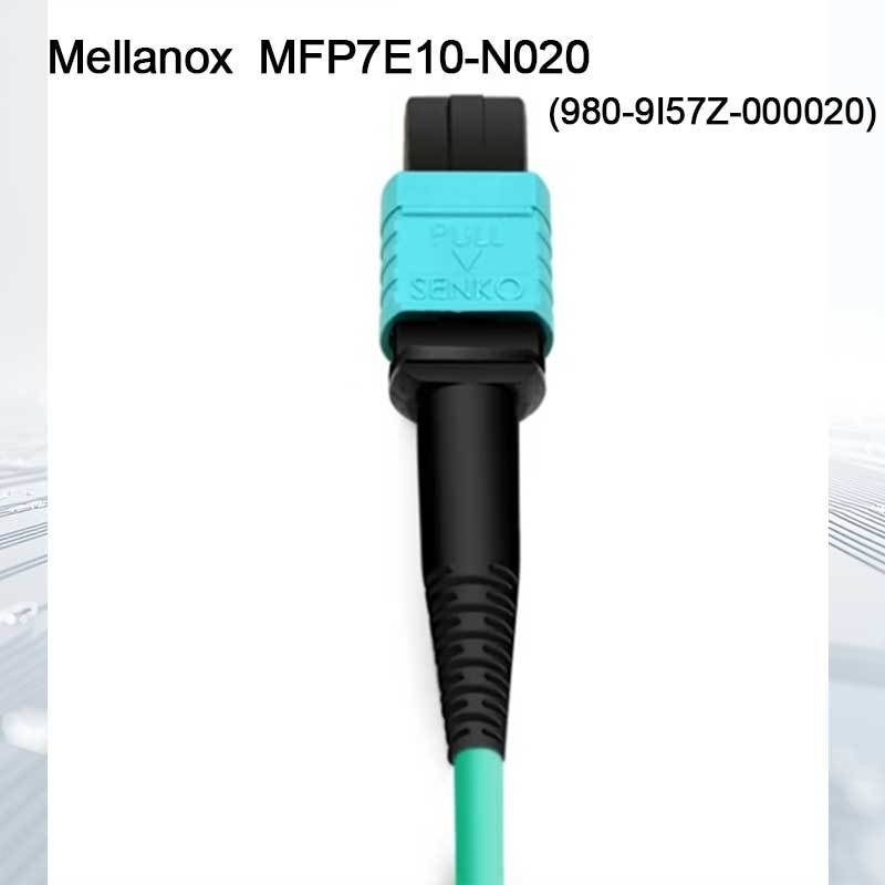 Cavo in fibra ottica multimodo Nvidia Mfp7e10-Nxxx Mfp7e10-N020 (980-9I57Z-000020) Mmf, MPO12 APC a MPO12 APC, 20m