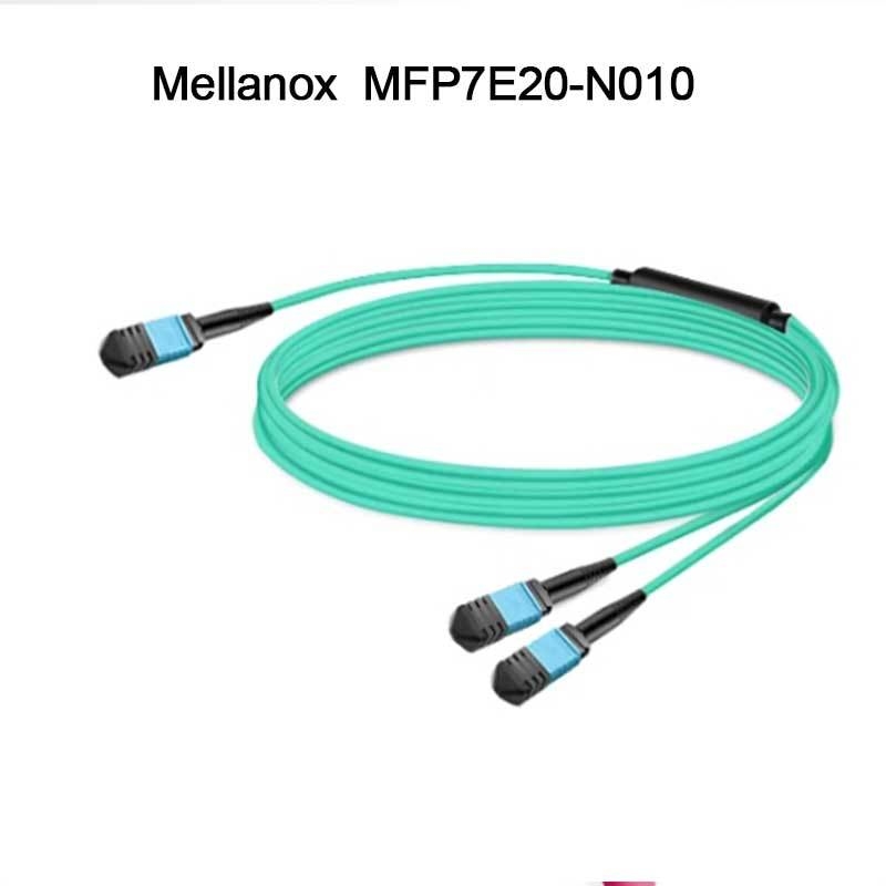 Nvidia Mfp7e20-Nxxx Cavo di fibra ottica multi-modo splitter Mfp7e20-N010 Mmf, MPO12 APC a 2xmpo12 APC