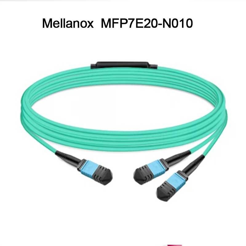 Nvidia Mfp7e20-Nxxx Cavo di fibra ottica multi-modo splitter Mfp7e20-N010 Mmf, MPO12 APC a 2xmpo12 APC