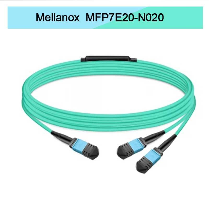 Cavo in fibra ottica splitter multimode Nvidia Mfp7e20-Nxxx Mfp7e20-N020 Mmf, MPO12 APC a 2xmpo12 APC
