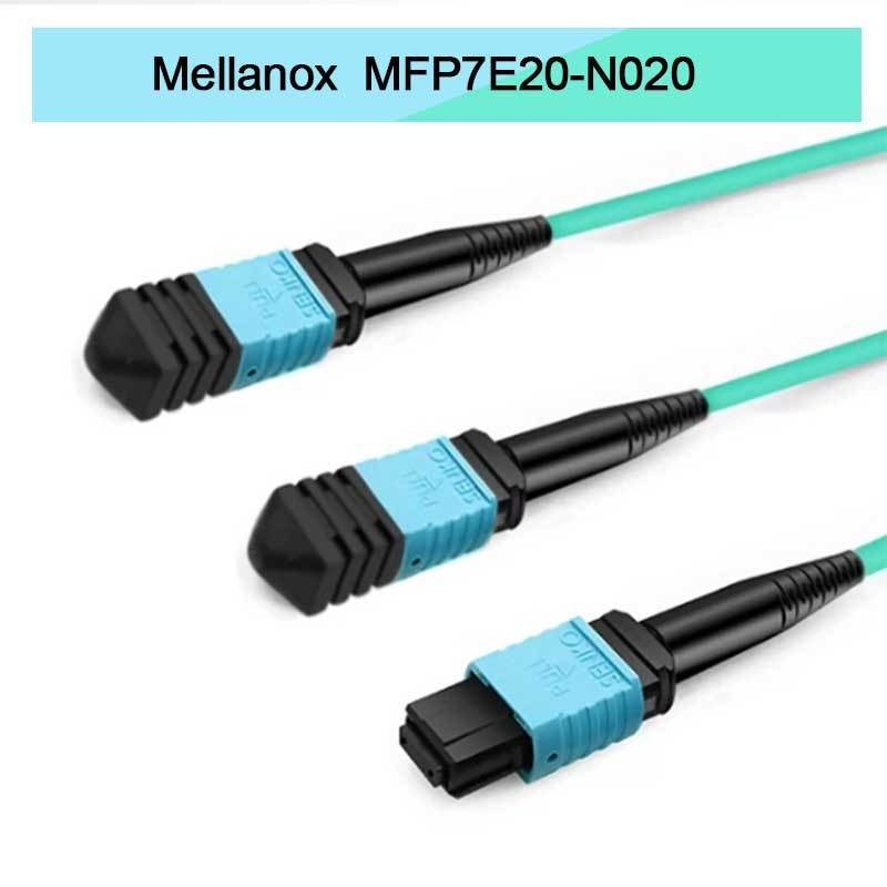 Cavo in fibra ottica splitter multimode Nvidia Mfp7e20-Nxxx Mfp7e20-N020 Mmf, MPO12 APC a 2xmpo12 APC