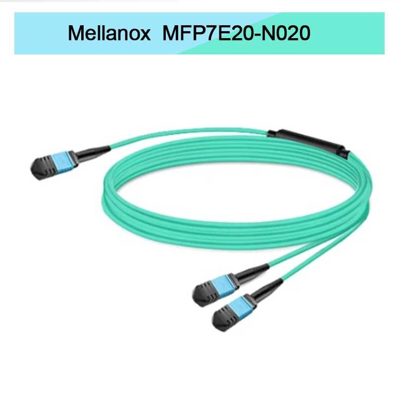 Cavo in fibra ottica splitter multimode Nvidia Mfp7e20-Nxxx Mfp7e20-N020 Mmf, MPO12 APC a 2xmpo12 APC