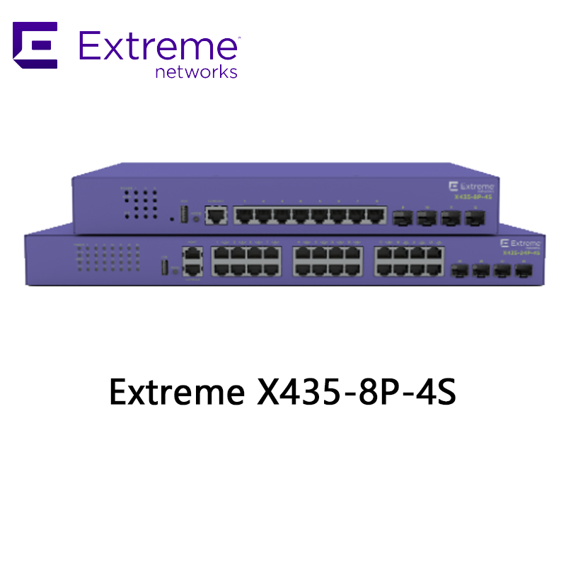 Switch di rete Mellanox ad alte prestazioni Extreme X435-8p-4s per connettività veloce