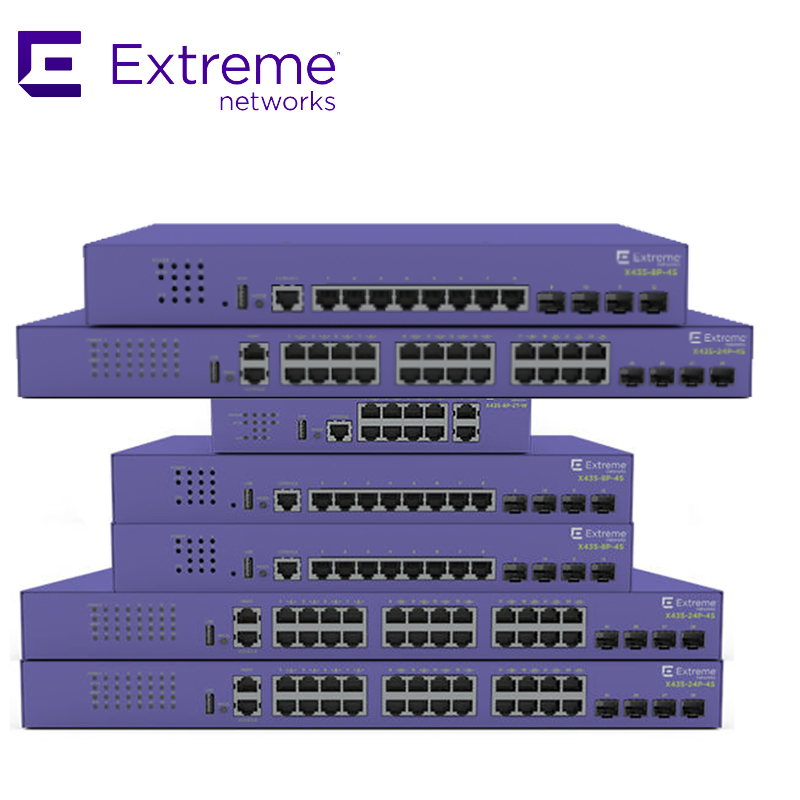 Switch di rete Mellanox ad alte prestazioni Extreme X435-8p-4s per connettività veloce