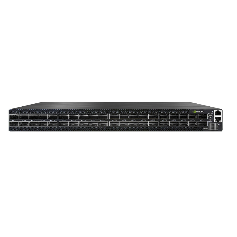 Commutatore di MQM9790-NS2F Mellanox Ndr che riporta in scala fuori i centri dati 400G InfiniBand Smart