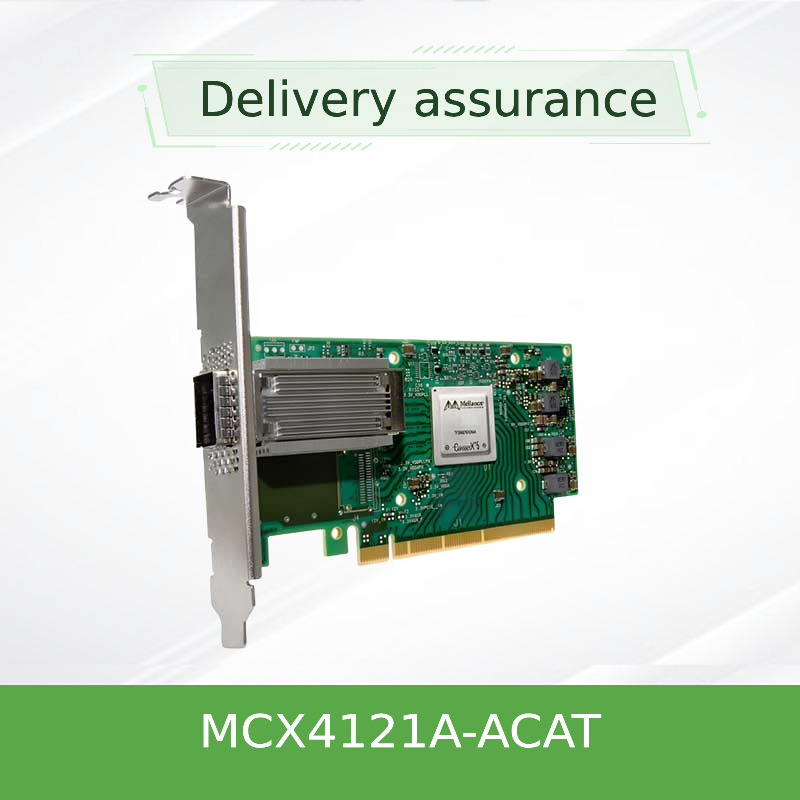 ConnectX-4 Lx EN 25GbE Mellanox Network Card doppia porta SFP28 PCIe3.0 X8 MCX4121A-ACAT
