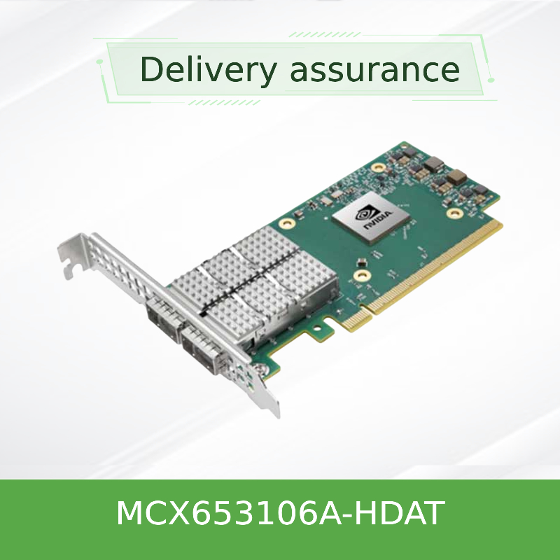 Adattatore della scheda di rete ConnectX-6 VPI di MCX653106A-HDAT-SP Mellanox 200gbe
