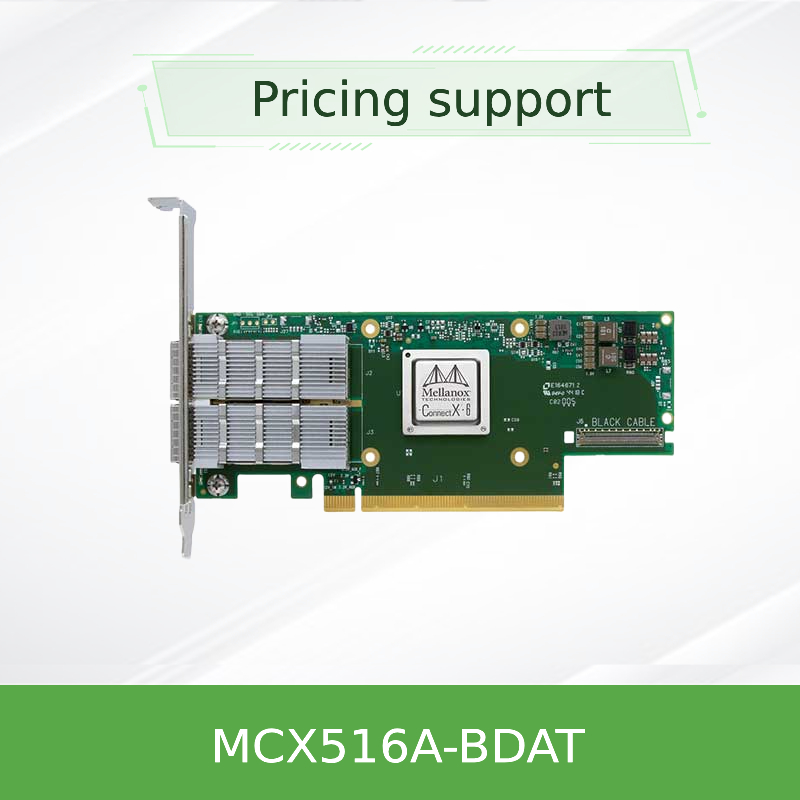 ConnectX-5 ex porto QSFP28 4,0 X16 della carta MCX516A-BDAT 40GbE 2x della scheda di rete dell'en Mellanox