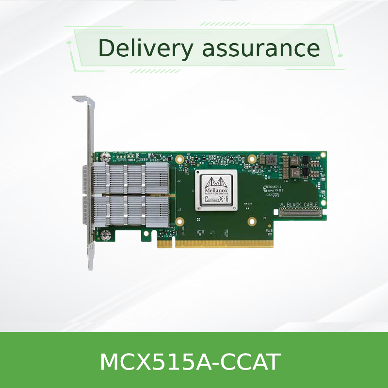 en 10 dell'adattatore MCX515A-CCAT della scheda di rete di 100GbE InfiniBand Mellanox 25 40 50 velocità di Oe
