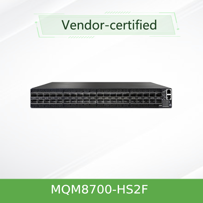 MQM8700-HS2F(920-9B110-00FH-0MD) Switch Quantum Mellanox di rete Hdr, 40 porte, 200 Gbit/S, 40 porte Infiniband