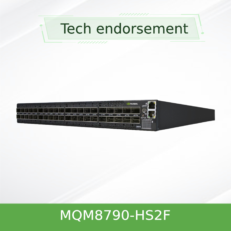 Porto del commutatore di rete di MQM8790-HS2F Mellanox 40 non che blocca HDR diretto 200Gb/S