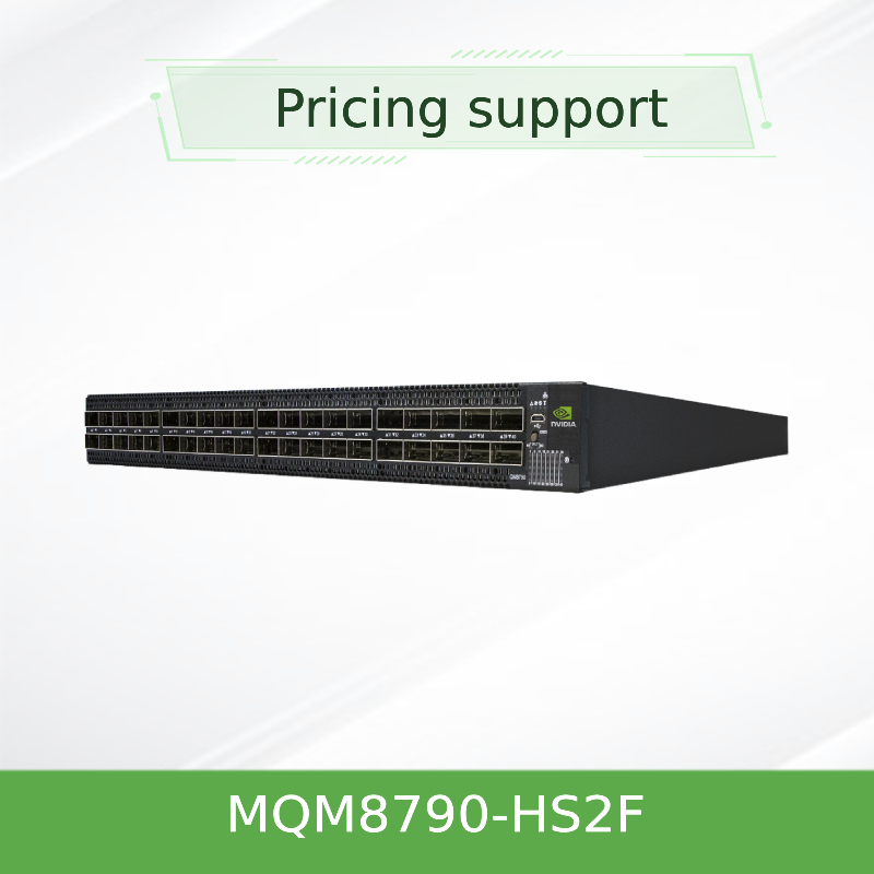 40 porte QSFP28 non bloccanti HDR Mellanox Network Switch InfiniBand MQM8790-HS2F(920-9B110-00FH-0D0)
